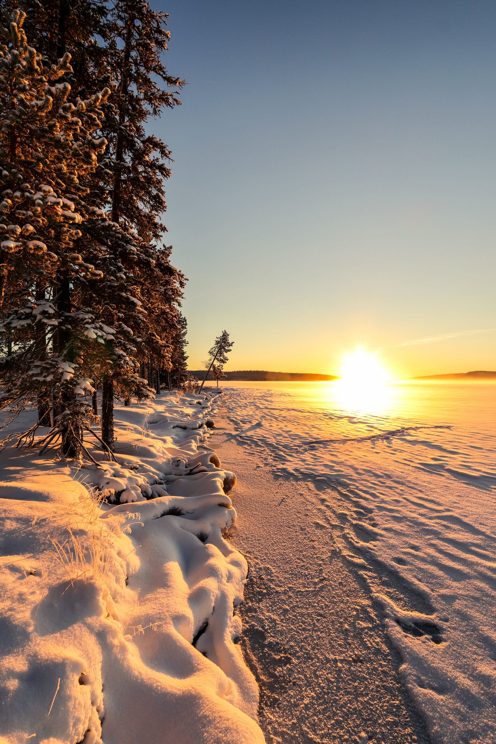 Laponie en hiver